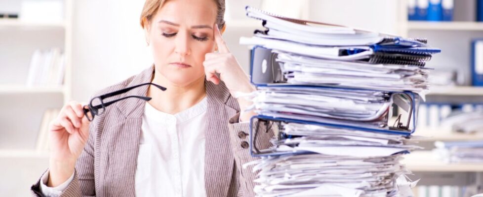 how to decrease paperwork, how to get rid of paperwork, how to streamline