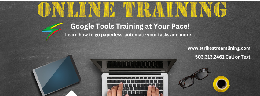 Go Paperless: Personal Google Tools Basic Training ~ 1 hr