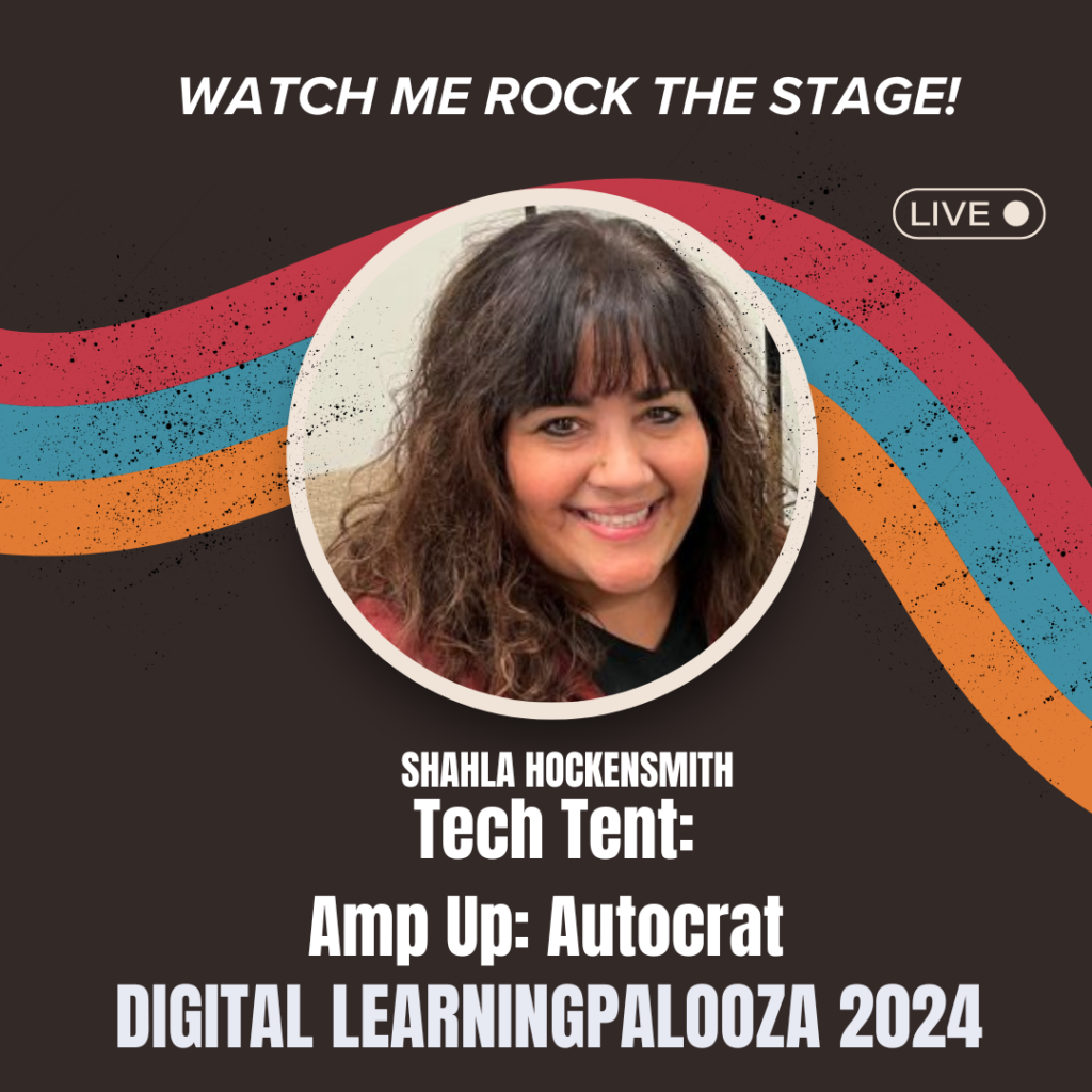 Shahla at Digital Learningpalooza