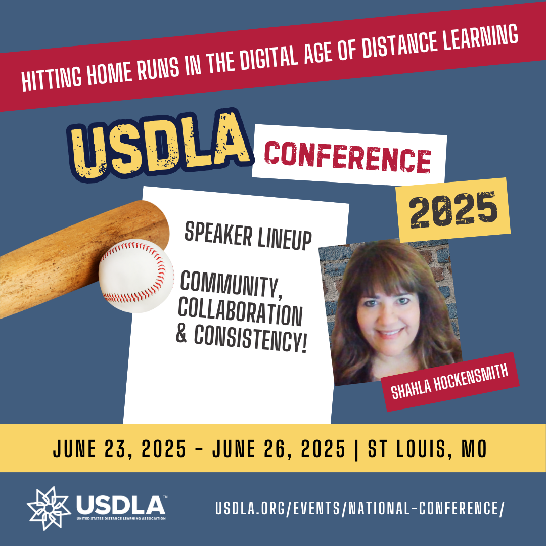 Shahla USDLA Conference Presenter