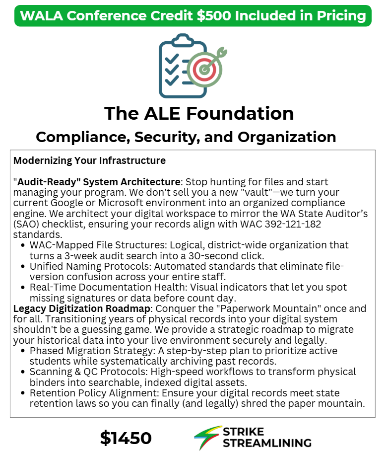 WA ALE: The ALE Foundation