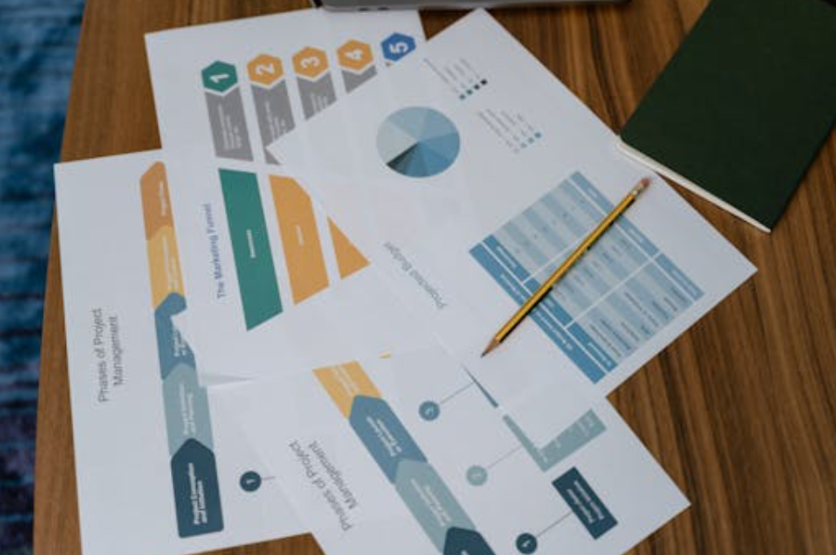 Manual paper workflows scattered across desk