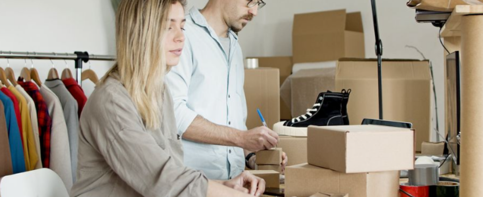 Small business owners automating repetitive tasks